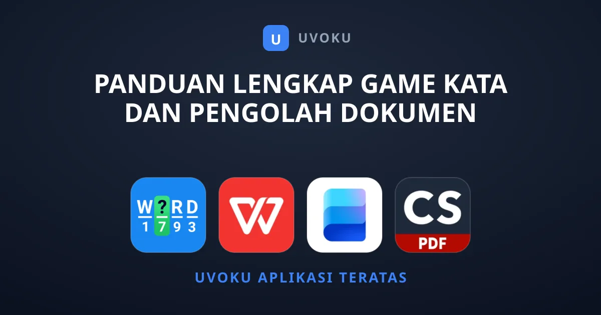 Panduan Lengkap Game Kata dan Pengolah Dokumen Terbaik